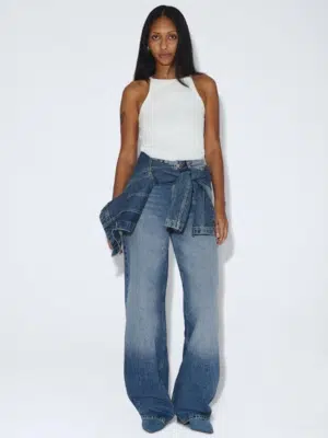 Dr.Denim Jeans Donna High Relaxed Stream Sky Fade