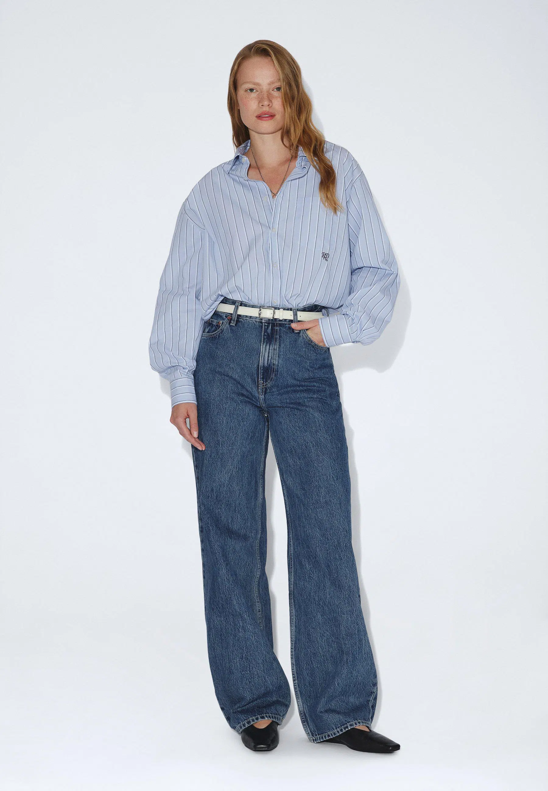 Dr.Denim Jeans Donna High Relaxed Drift Mid Retro