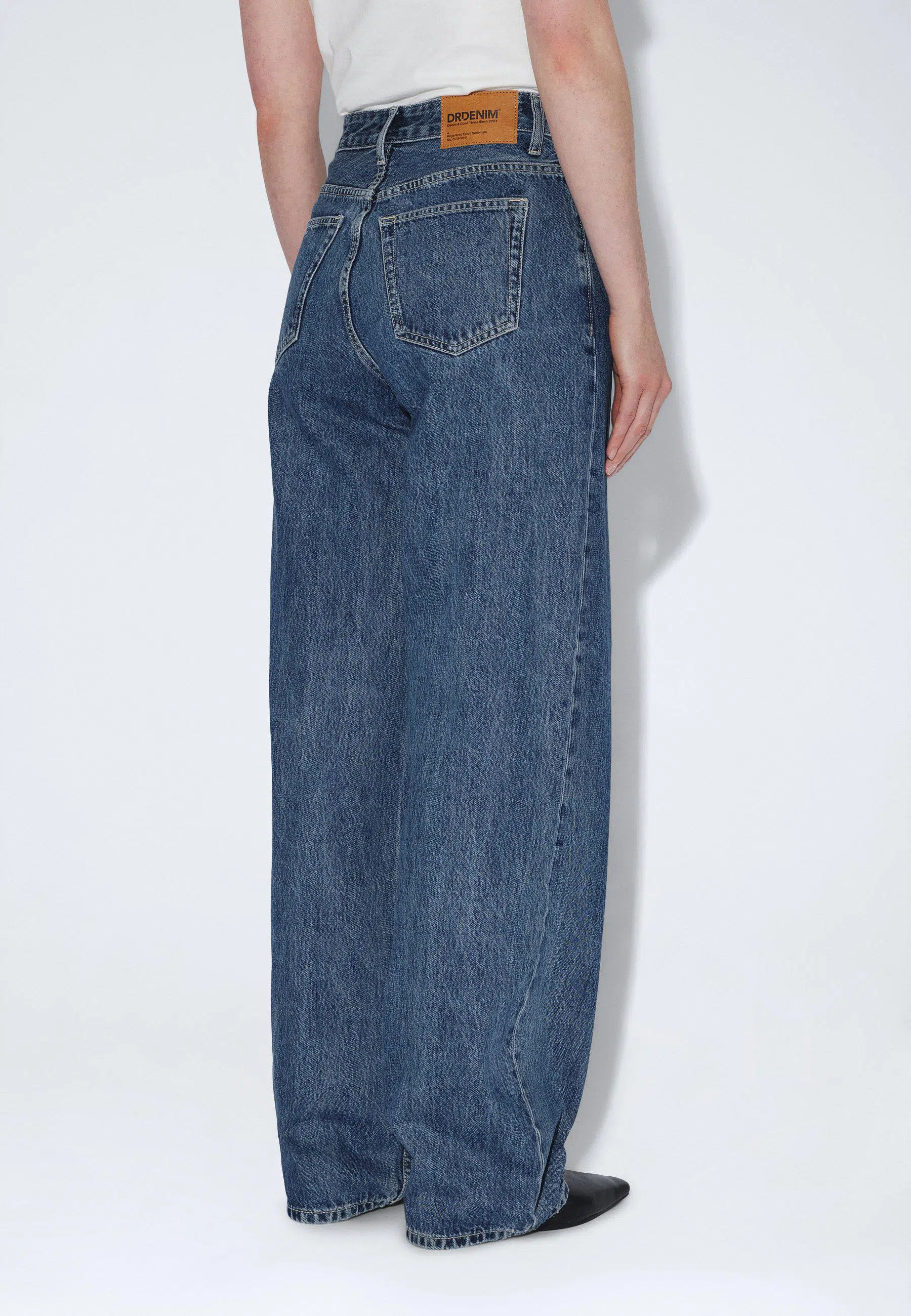 Dr.Denim Jeans Donna High Relaxed Drift Mid Retro Dr.Denim Jeans Donna High Relaxed Drift Mid Retro