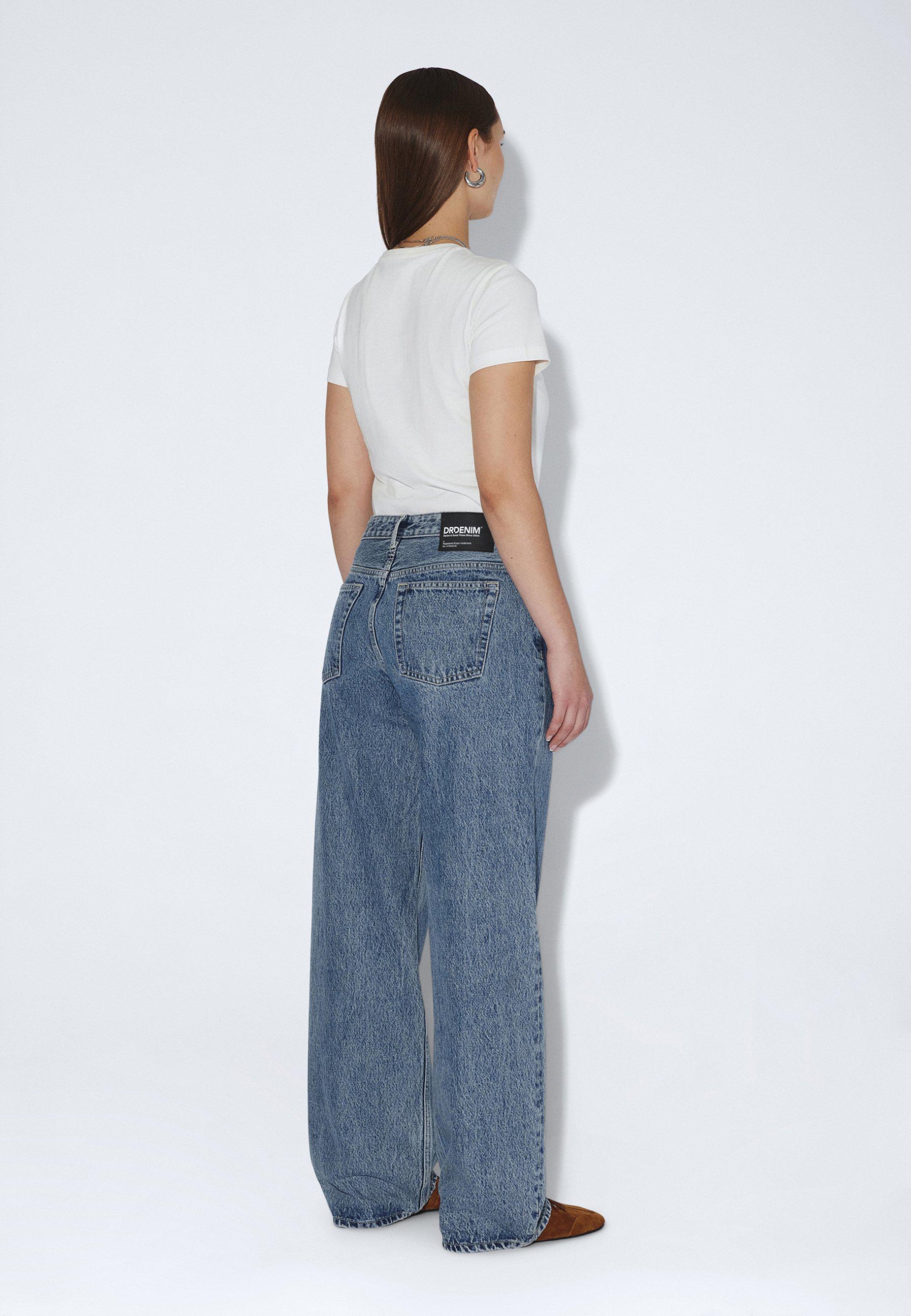 Dr.Denim Jeans Hill Low Relaxed Drift Sky Retro