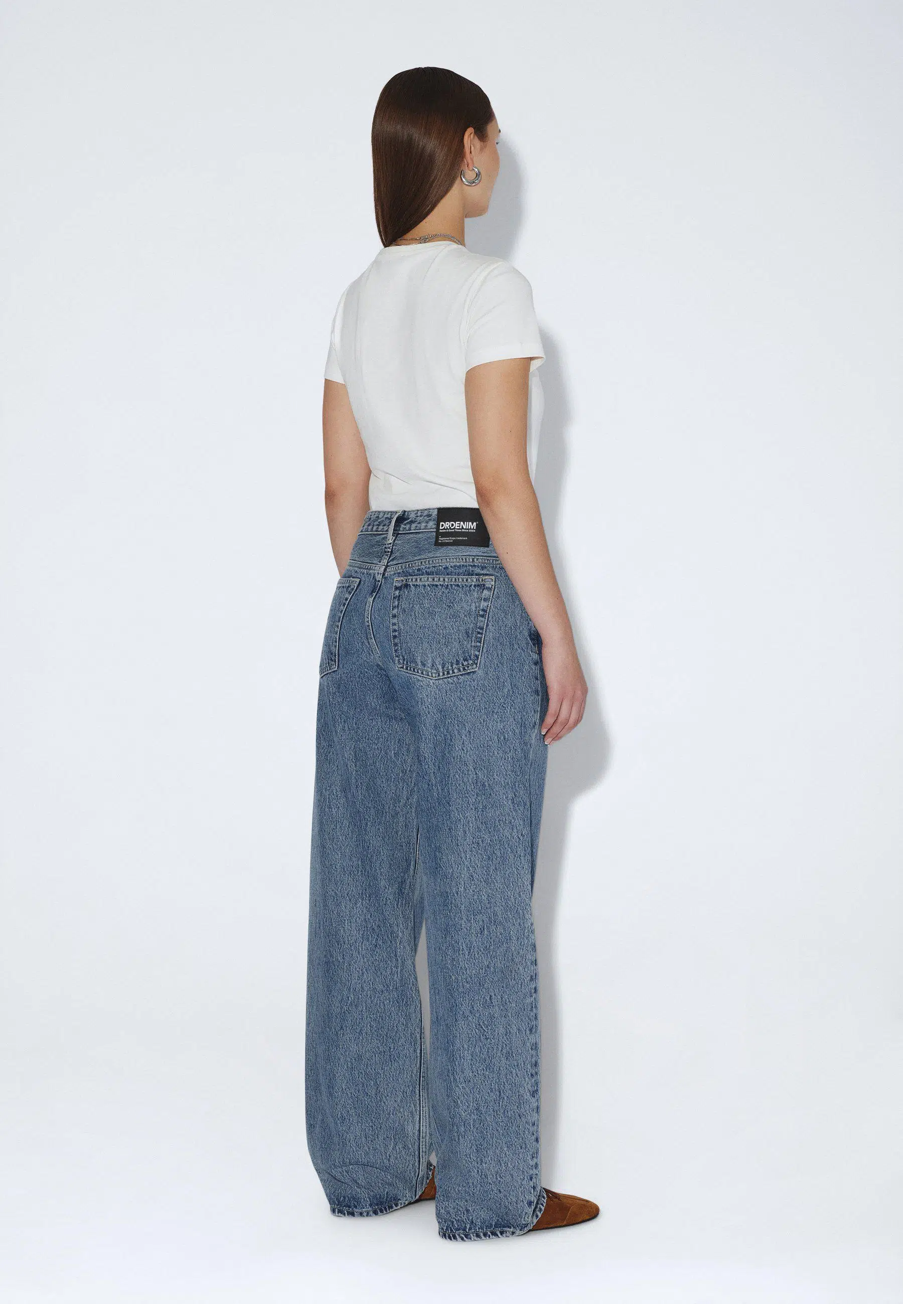 Dr.Denim Jeans Hill Low Relaxed Drift Sky Retro