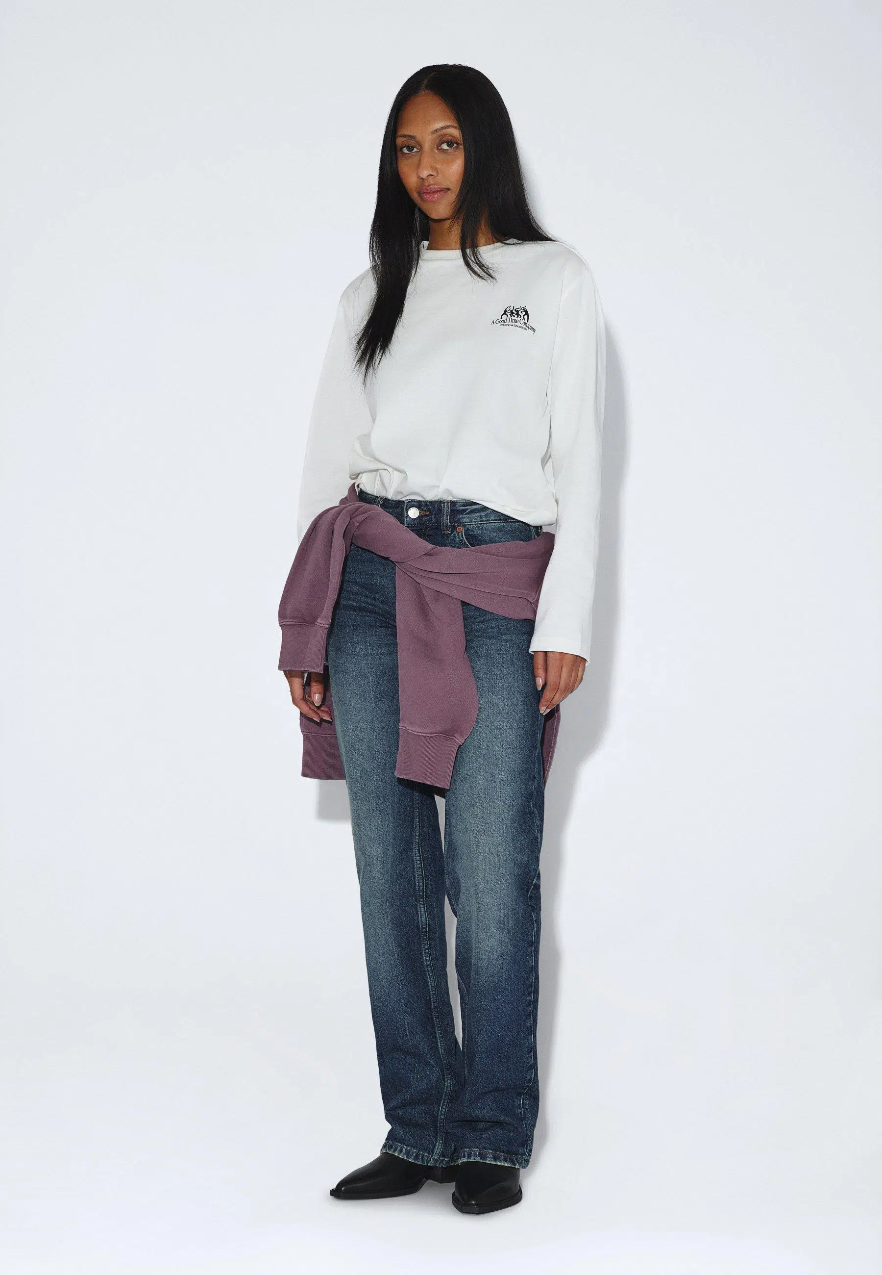 Dr.Denim Kath Longsleeve Off White Time Dr.Denim Kath Longsleeve Off White Time