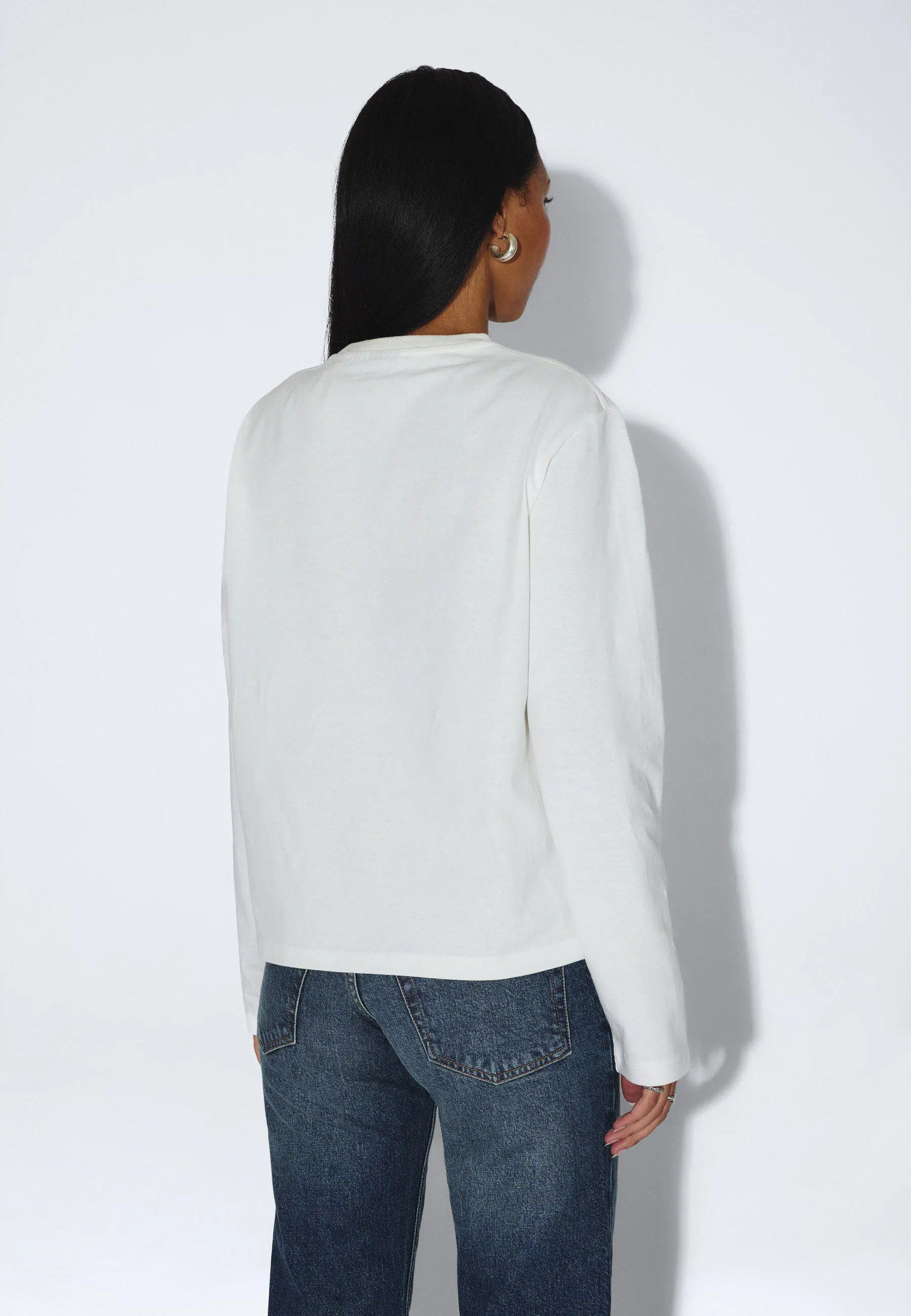 Dr.Denim Kath Longsleeve Off White Time