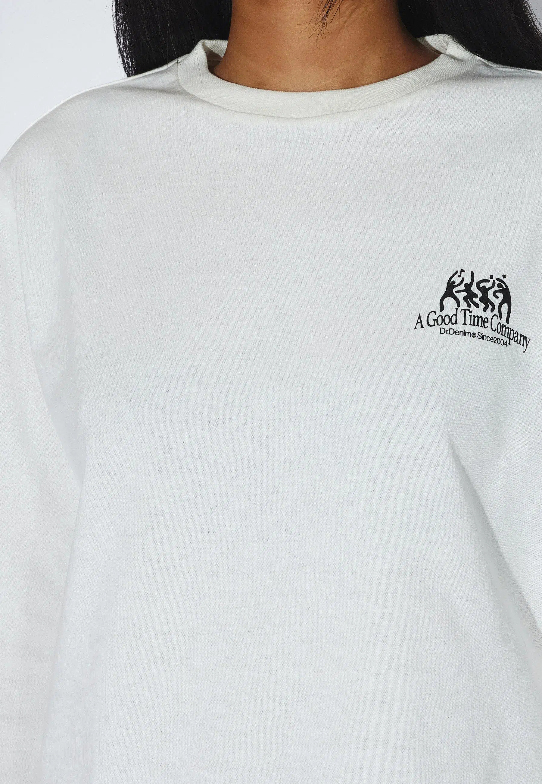 Dr.Denim Kath Longsleeve Off White Time Dr.Denim Kath Longsleeve Off White Time