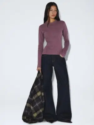Dr.Denim Stella Seam Rib Top