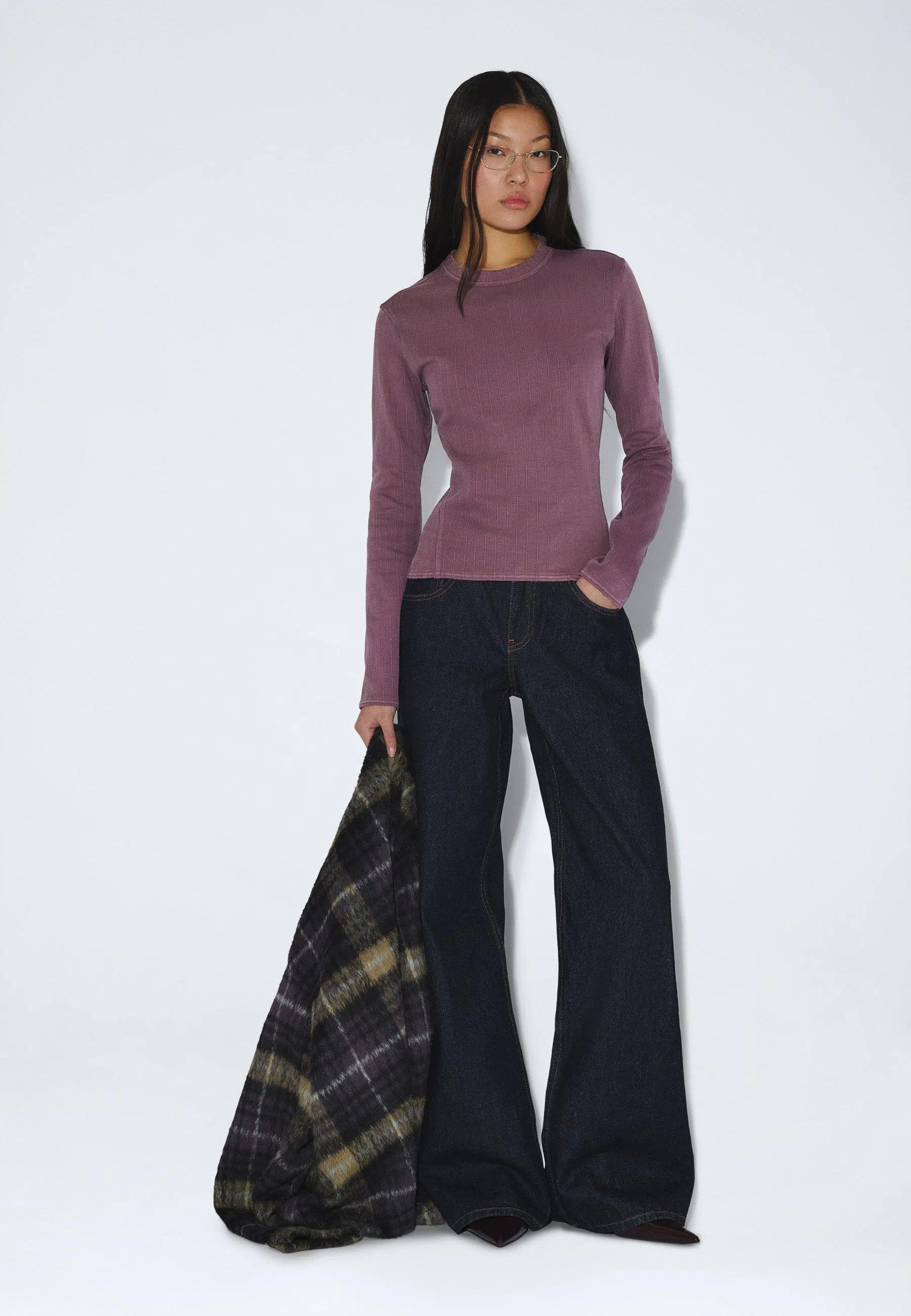 Dr.Denim Stella Seam Rib Top
