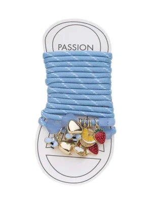 Fox by Ren Schnürsenkel Charms Pauline hellblau