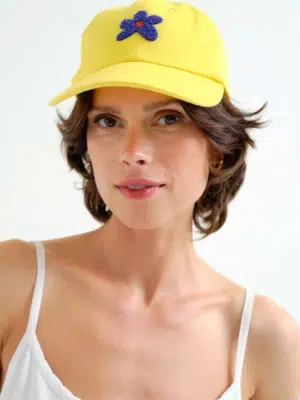 Compania Fantastica Cap Blume gelb