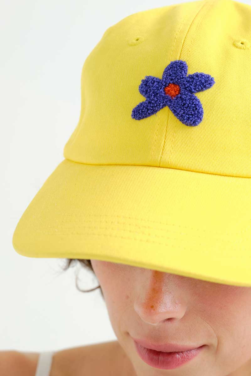 Compania Fantastica Cap Blume gelb