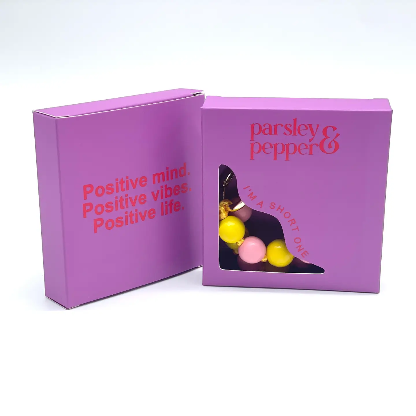 Parsley & Pepper Handykette Bag Charm Schlüsselanhänger gelb rosa