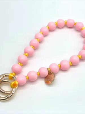 Parsley & Pepper Handykette Bag Charm Schlüsselanhänger rosa gelb