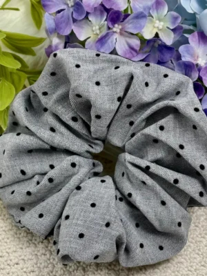 Éline L'atelier Scrunchie Grau