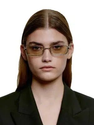 A.Kjaerbede Sonnenbrille Noah Silver Cookie Dough