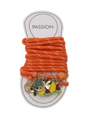 Fox by Ren Schnürsenkel Charms Eloise Orange