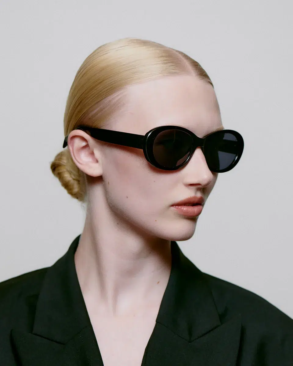 A.Kjaerbede Sonnenbrille Anma Black
