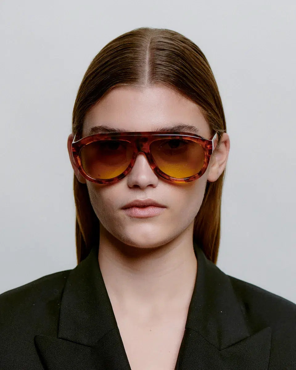 A.Kjaerbede Sonnenbrille Rio Havana