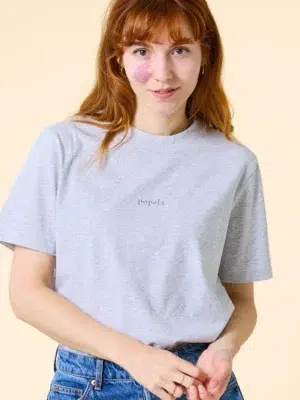 Popeia T-Shirt Hellgrau
