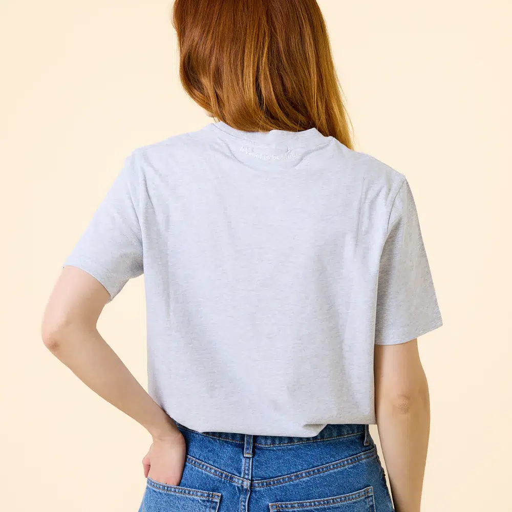 Popeia T-Shirt Hellgrau