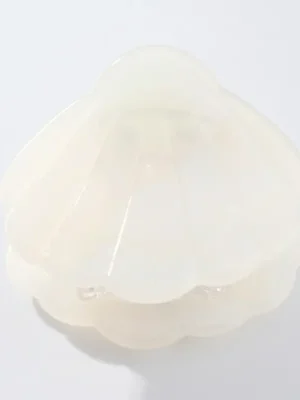 Éline L’atelier Haarklammer Muschel Weiß