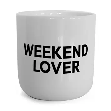PLTY Tasse Attitude - WEEKEND LOVER