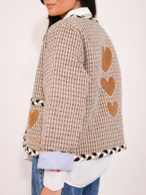 The Corner Herz Tweedjacke