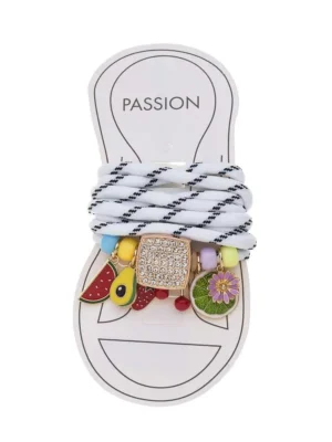 Fox by Ren Schnürsenkel Charms Obst Weiss