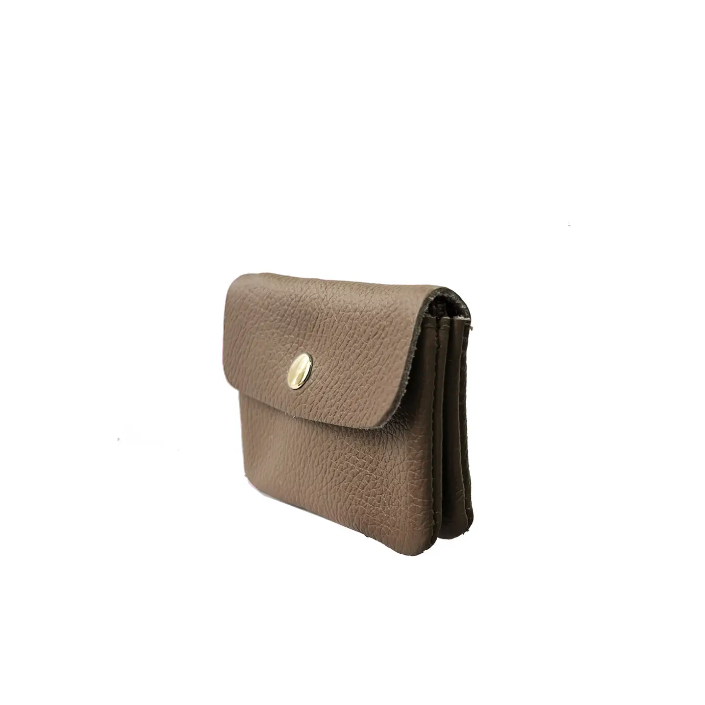 Cherry Paris Kleine Ledergeldtasche Taupe