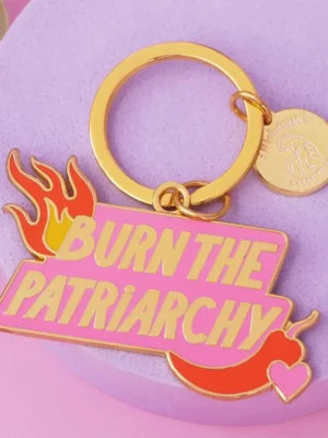 Malicieuse Schlüsselanhänger Burn the Patriarchy