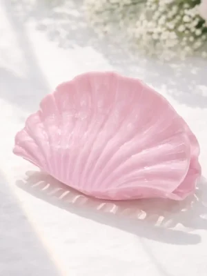 Éline L’atelier Haarklammer Muschel Rosa