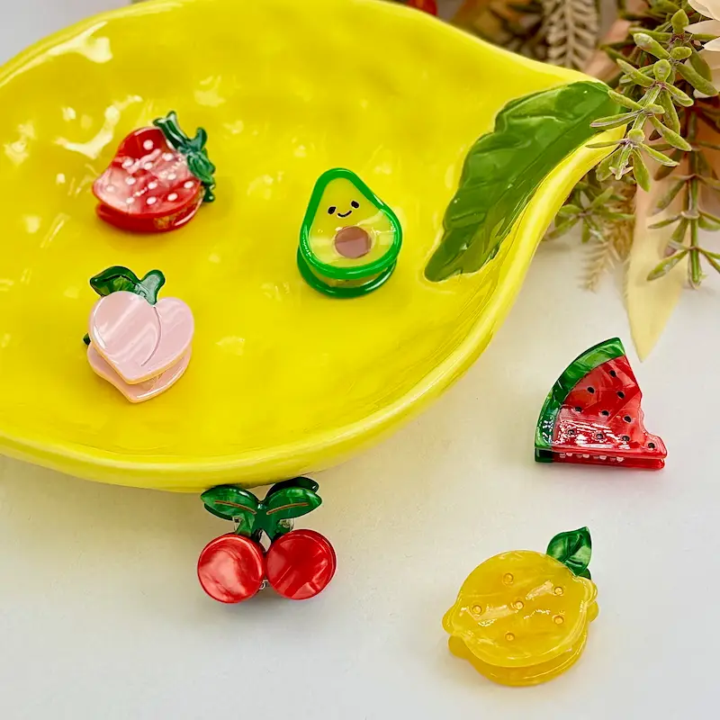 Éline L’atelier Haarklammer Erdbeere