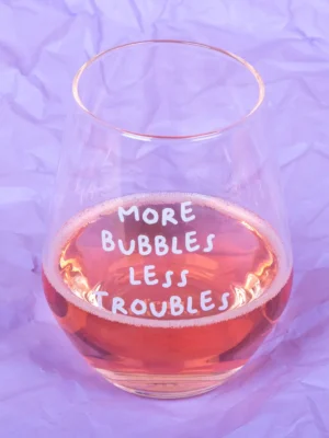 Frau Hansen Glas More Bubbles