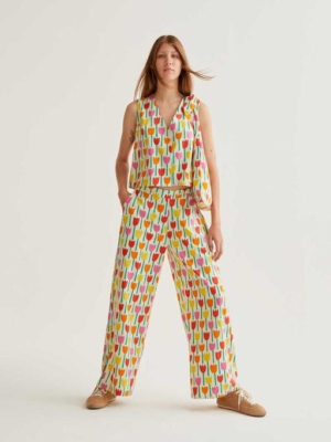 Compania Fantastica Wide-Leg Hose Tulpen