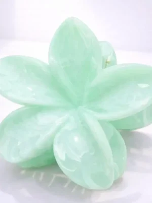 Éline L’atelier Haarklammer Blume Türkis