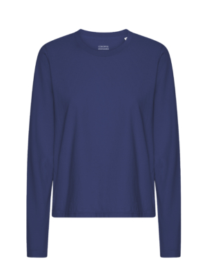 Colourful Standard Organic Langarmshirt Marine Blue