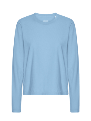 Colourful Standard Organic Langarmshirt Seaside Blue