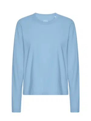 Colourful Standard Organic Langarmshirt Seaside Blue
