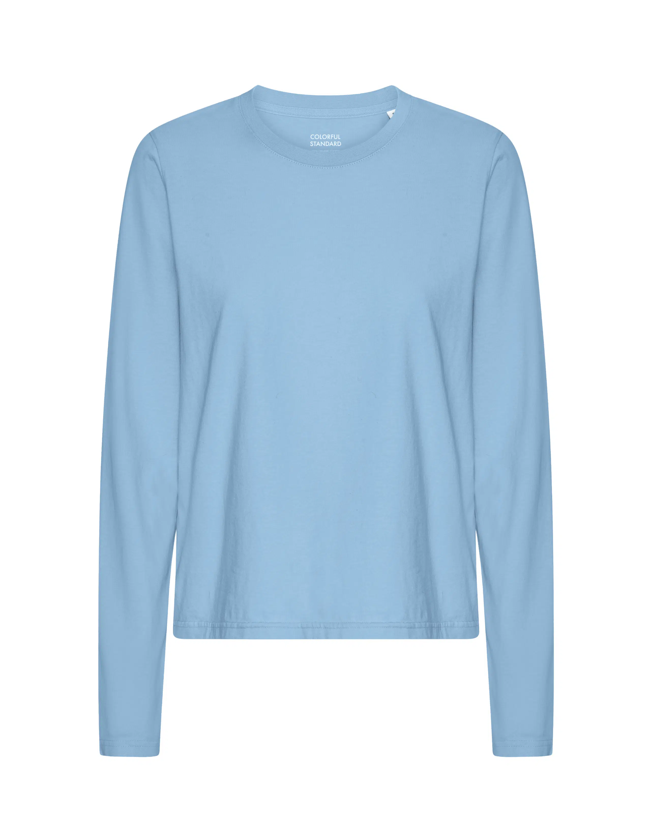 Colourful Standard Organic Langarmshirt Seaside Blue