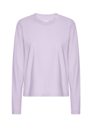Colourful Standard Organic Langarmshirt Soft Lavender