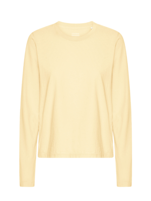 Colourful Standard Organic Langarmshirt Soft Yellow