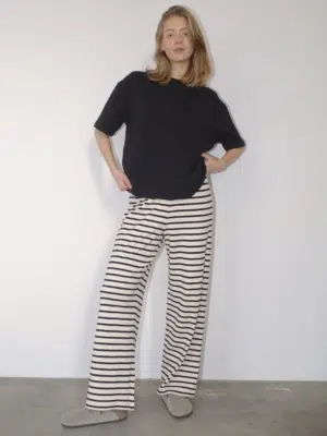 Boii Studios Hose Zoe Off White Black