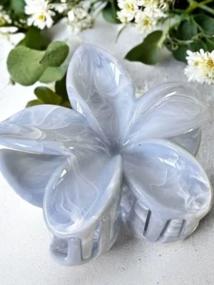 Éline L’atelier Haarklammer Blume Blau