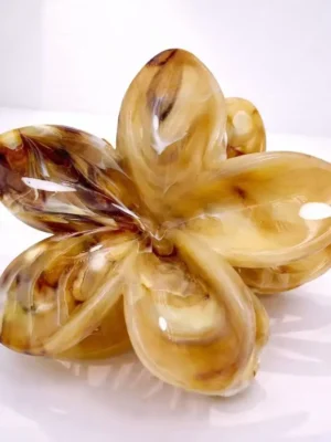 Éline L’atelier Haarklammer Blume Kamel