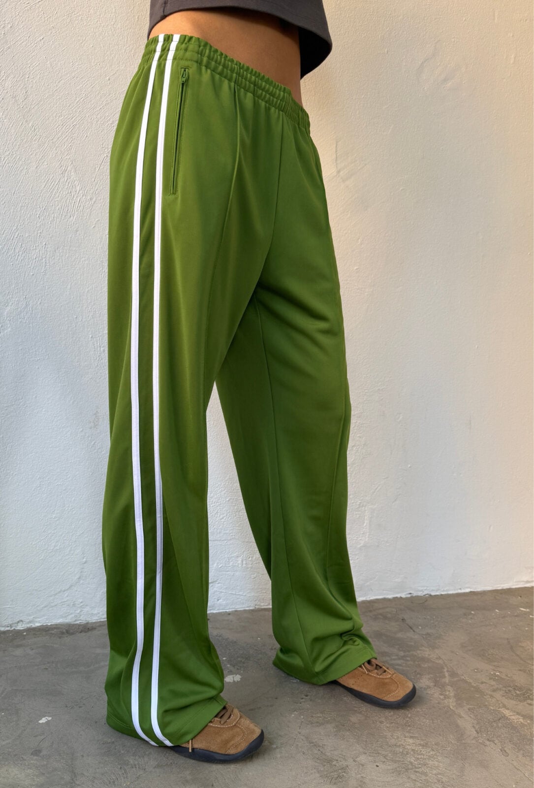 Boii Studios Hose Mia Grass Green White