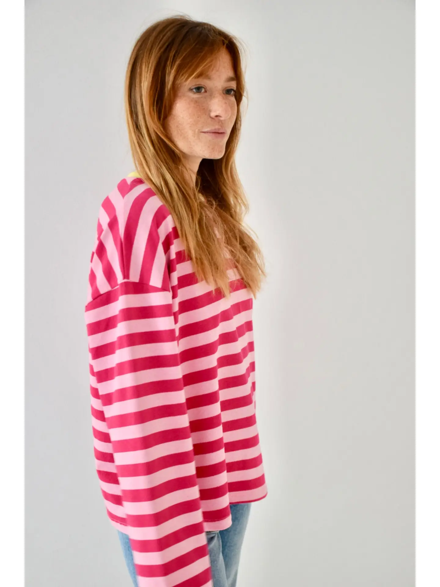 Mindtraveler Langarmshirt Nuria Rosa Fuchsia Mindtraveler Langarmshirt Nuria Rosa Fuchsia