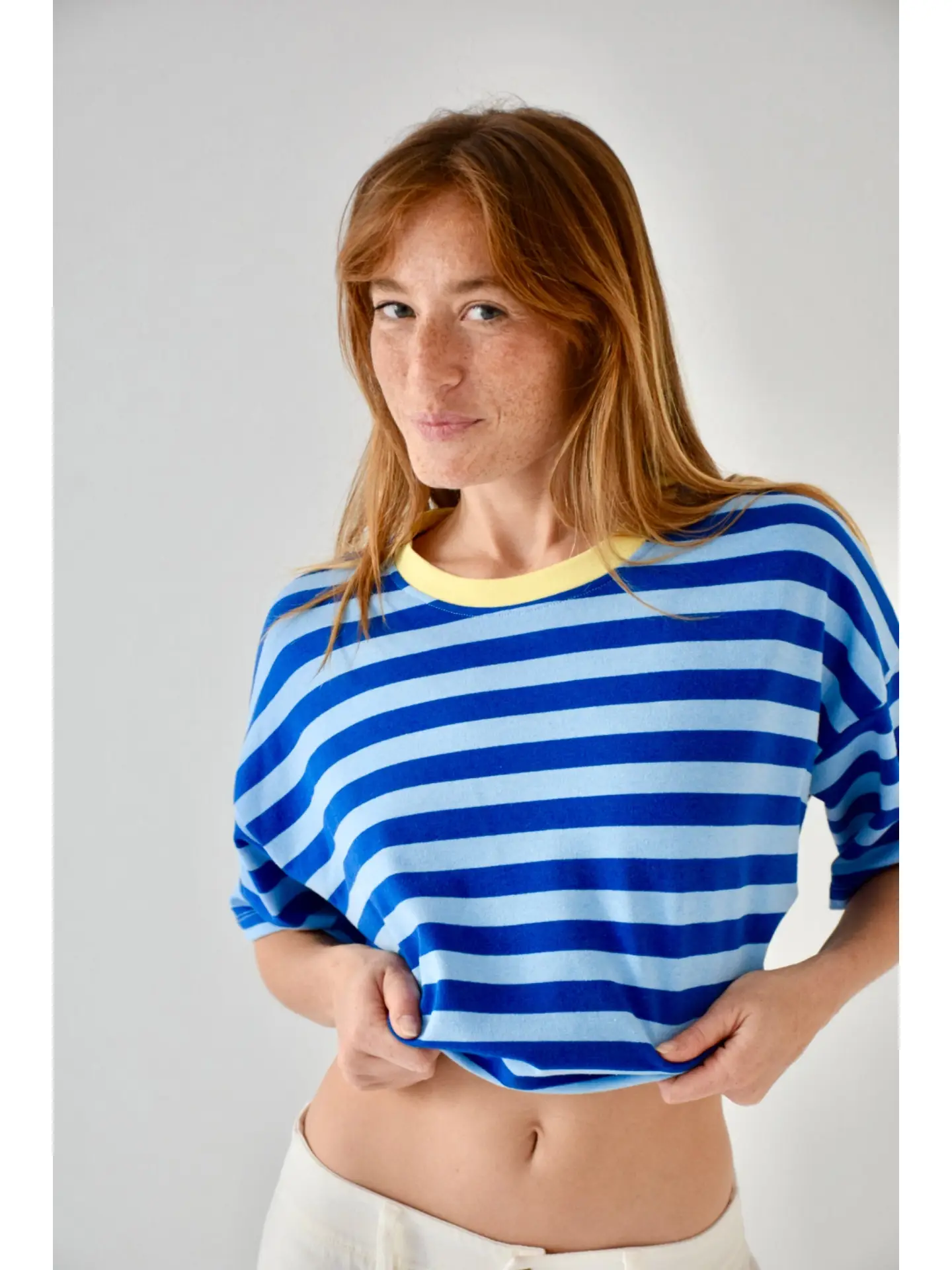 Mindtraveler T-Shirt Nunu gestreift blau Mindtraveler T-Shirt Nunu gestreift blau