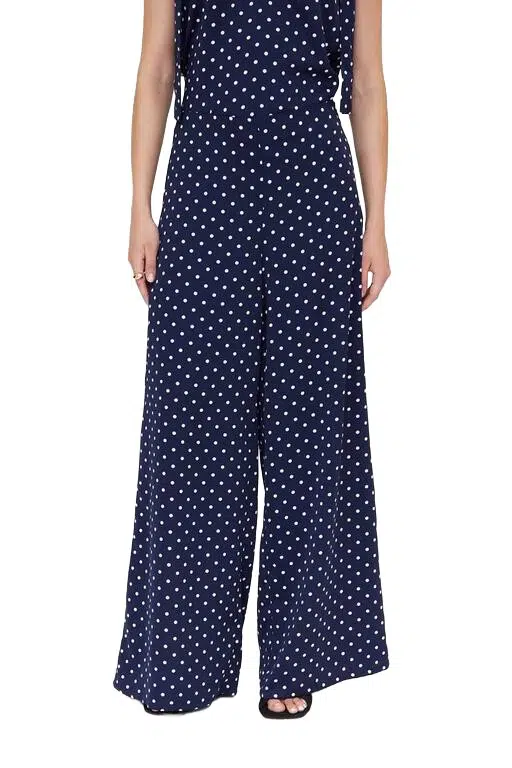Compania Fantastica Hose gepunktet dunkelblau