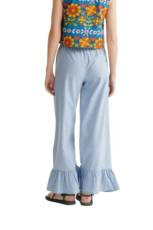 Compania Fantastica Hose Hellblau Rüschen Compania Fantastica Hose Hellblau Rüschen