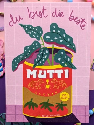 Studio Kumimi Postkarte "Du bist die beste Mutti"