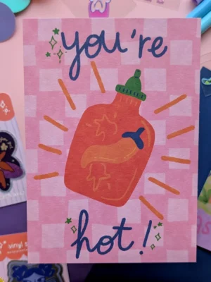 Studio Kumimi Postkarte "You´re Hot"