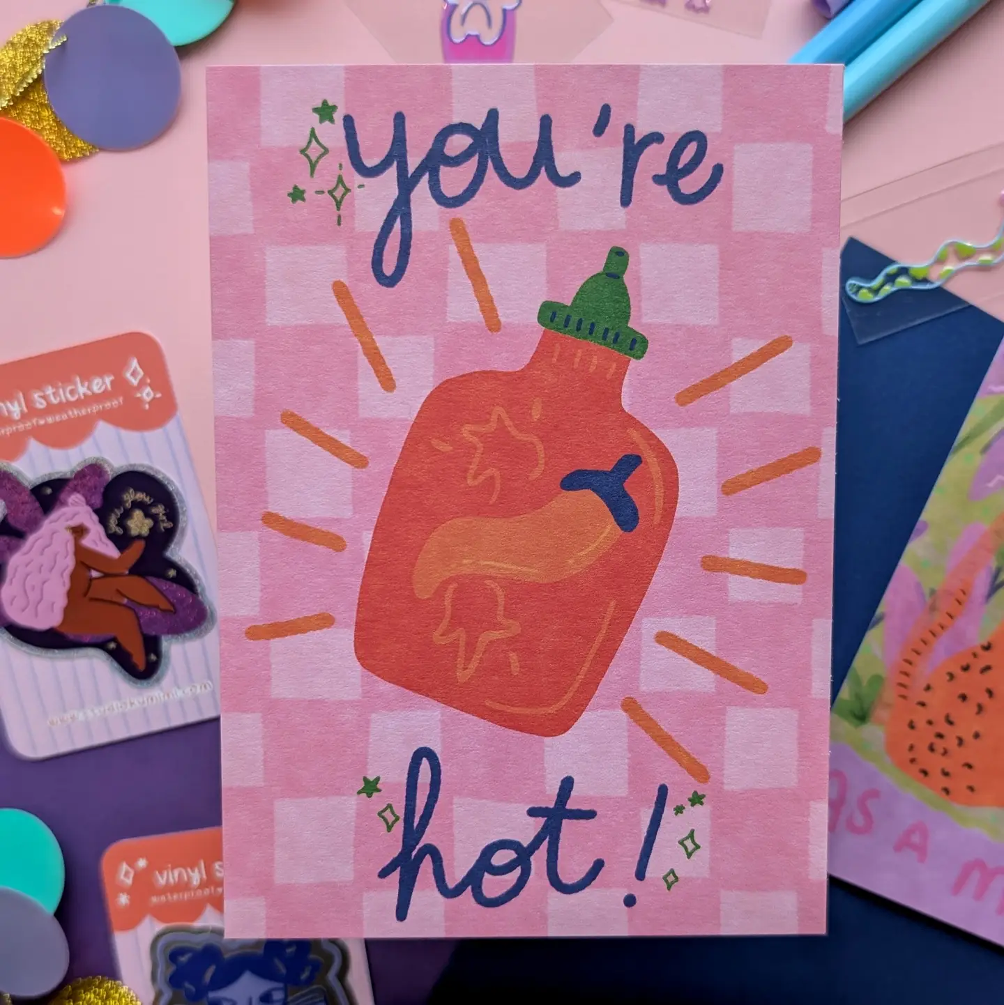 Studio Kumimi Postkarte "You´re Hot"